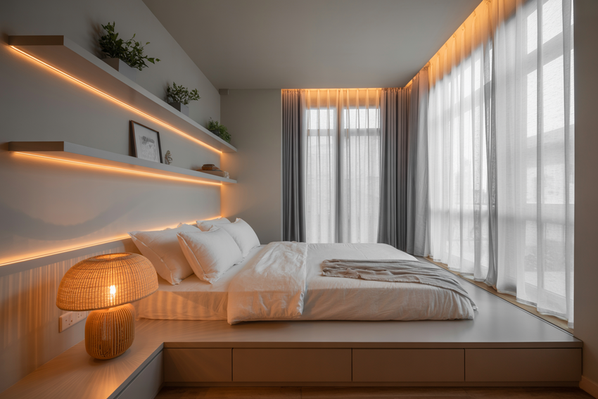 Bedroom Design Hack #7 - Play With Lighting